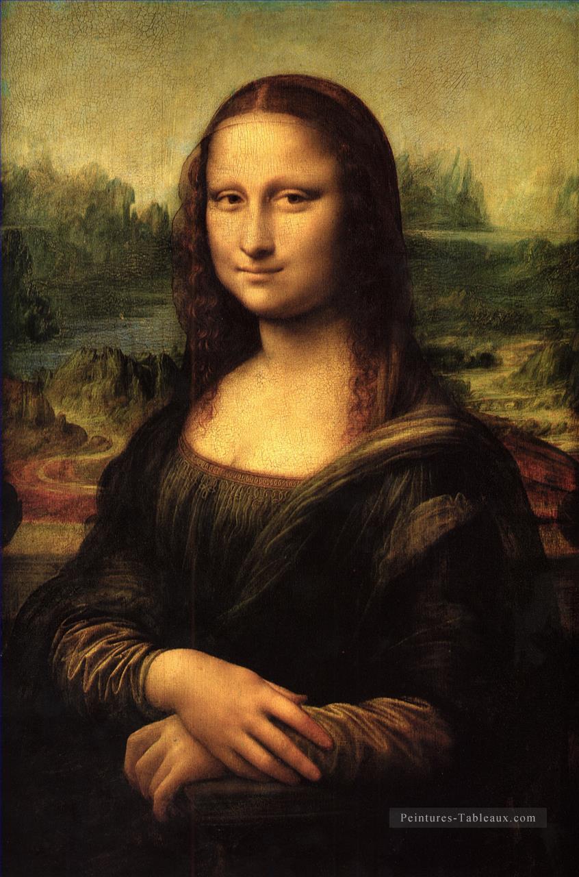 La Joconde Léonard de Vinci Peintures à l'huile